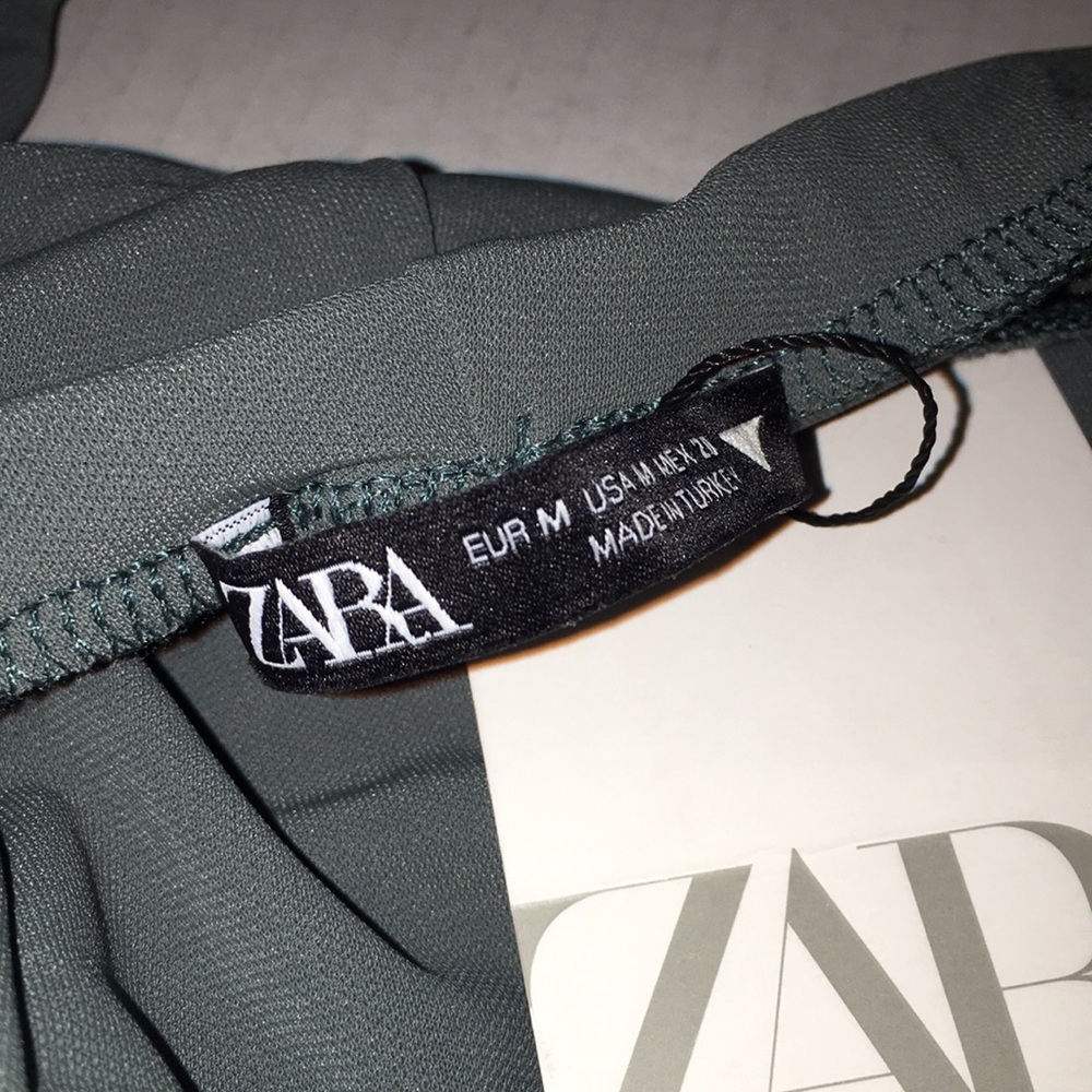 NWT Zara Wide Leg Pants | Size M - Picture 5 of 7